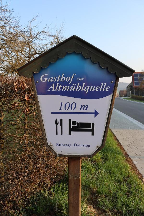 Zur Altmuehlquelle Hotel Windelsbach Buitenkant foto